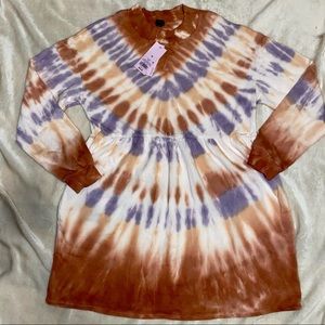 Wild Fable Long Sleeve Tie Dye Dress